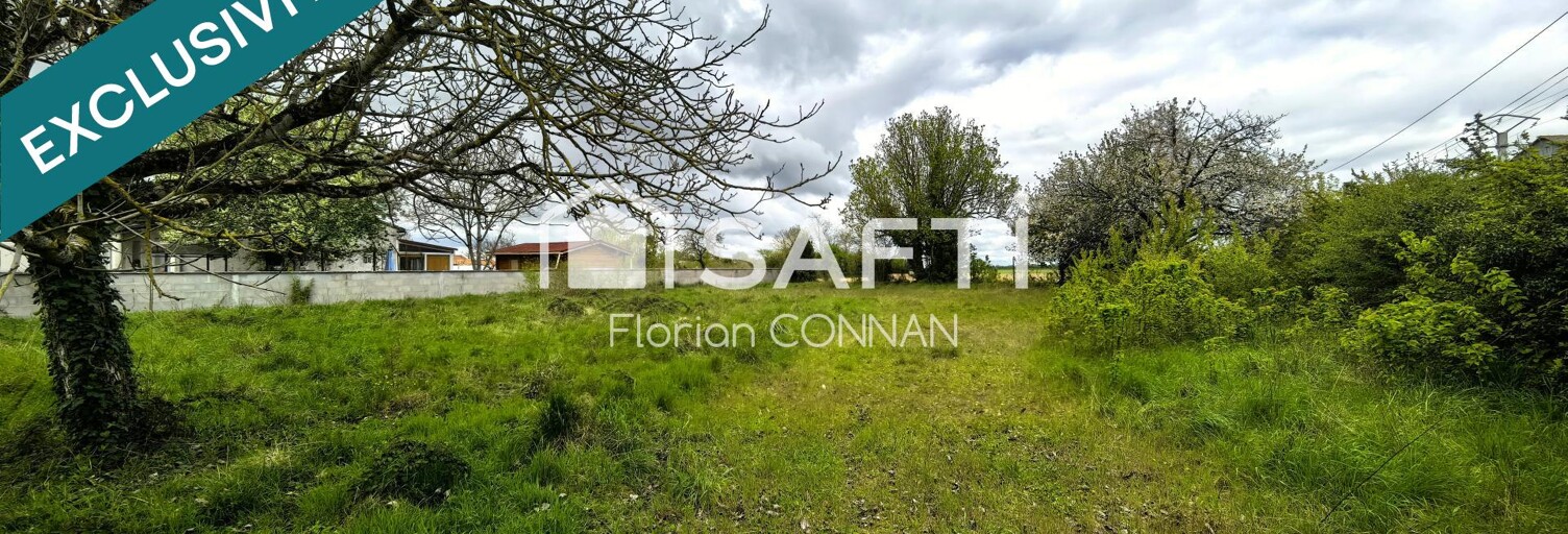 Terrain  1180 m² à vendre à Villeneuve-la-Comtesse (17330)