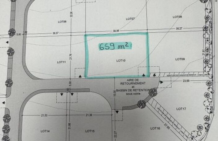 Terrain constructible de 659 m² - Roumoules — photo 3
