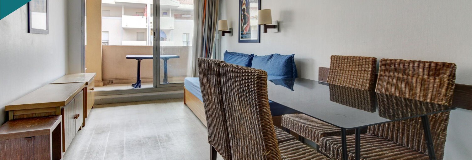 Appartement 2 Pièces 28 m² à vendre à Cannes (06150)