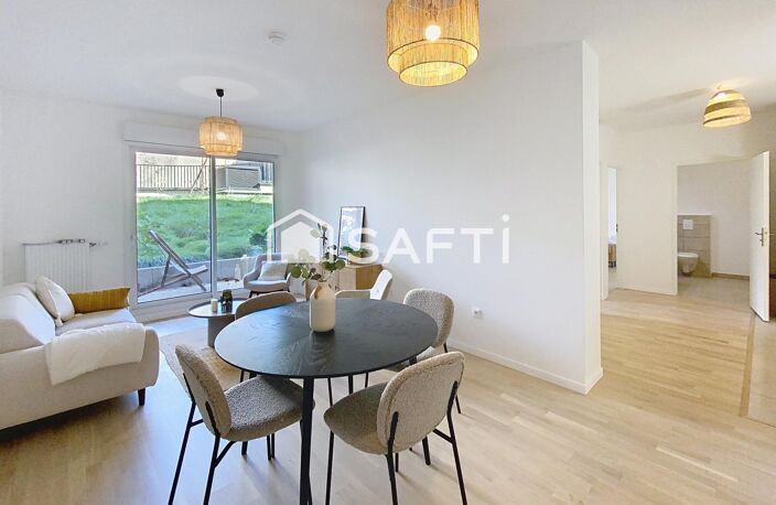 PROCHE METRO LIGNE 14 - LUMINEUX - TERRASSE ET JARDIN de 37 m2 — photo 4