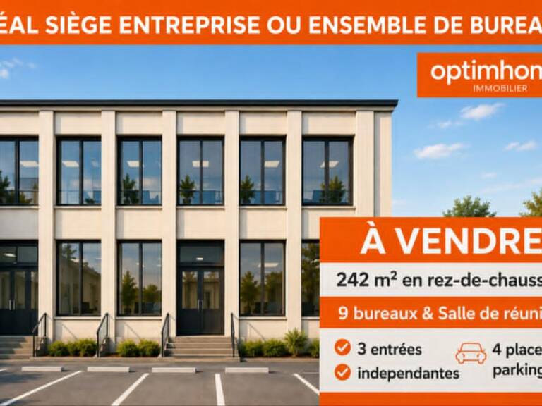 Siege d'entreprise . 9 Bureaux . Salle de Reunion . Espace pause . Accueil . Parkings . Hyper centre . REDON — photo 1