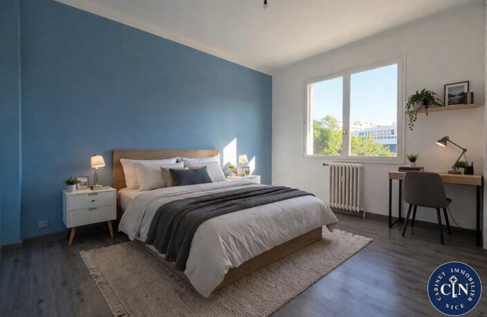 3 Pièces – Terrasse & Balcon – Vue dégagée – Nice Ouest — photo 2