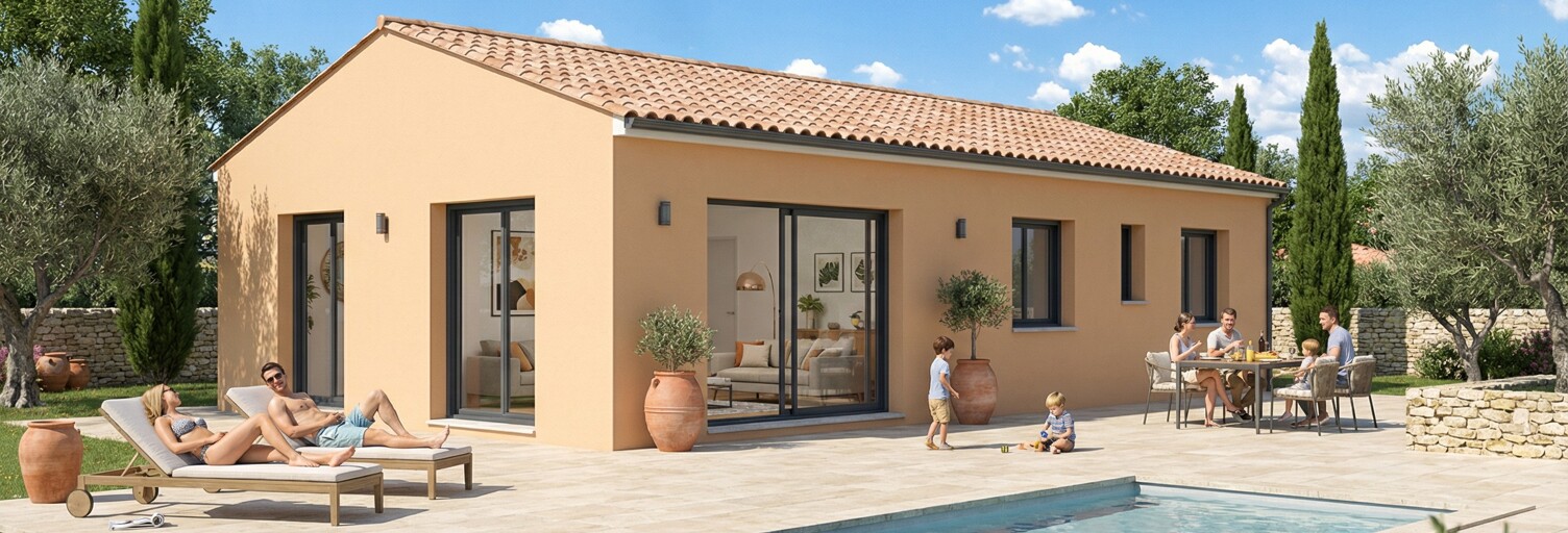 Maison 100 m² à construire Saint-Maximin-la-Sainte-Baume (83470)