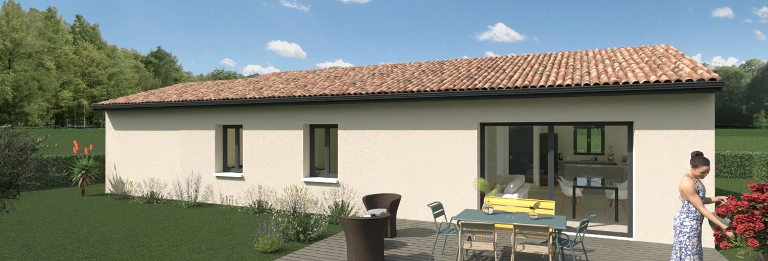 Maison 90 m² à construire Piégros-la-Clastre (26400)