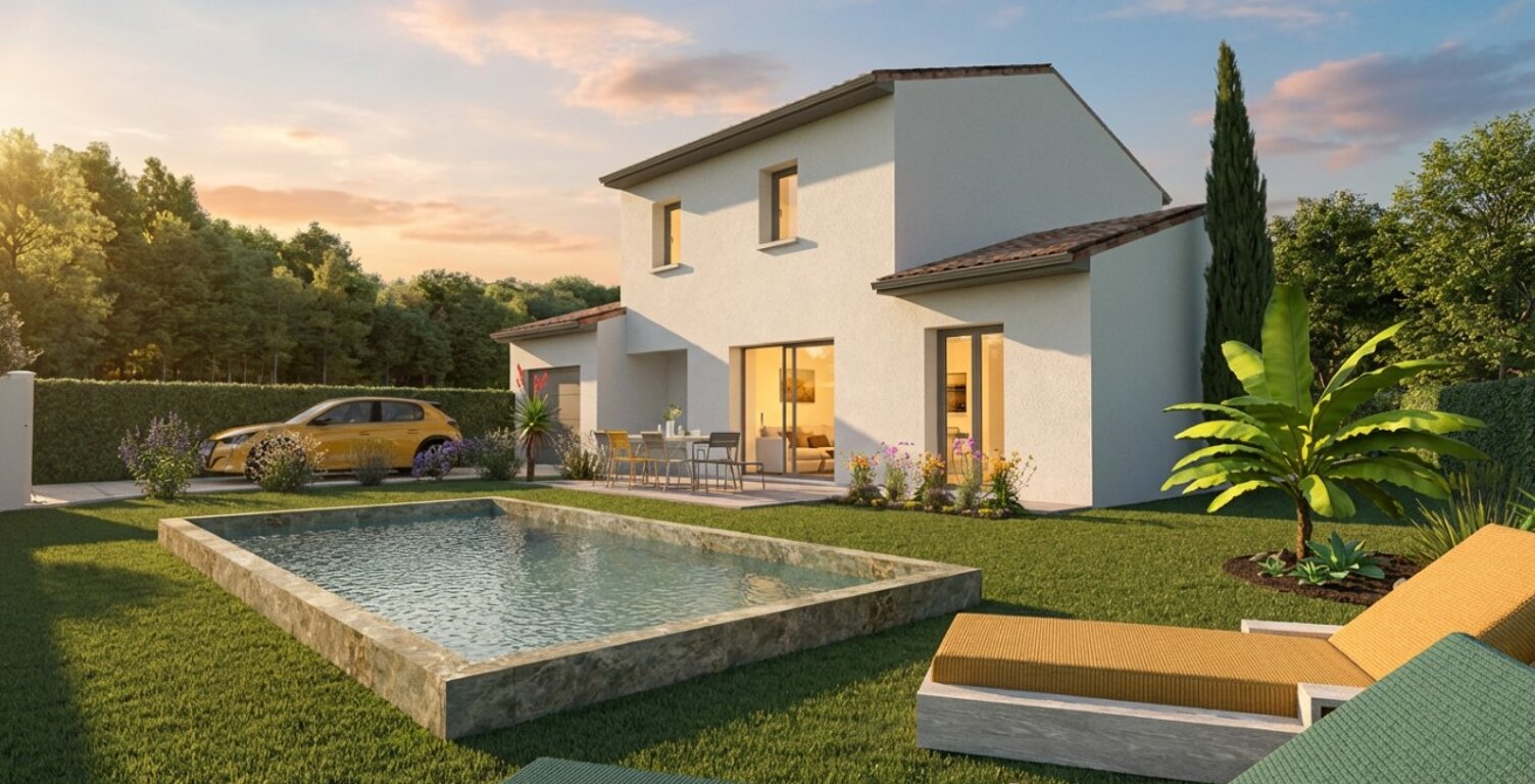 À VENDRE – Villa Moderne 4 chambres à ALLAN (Drôme) — photo 1