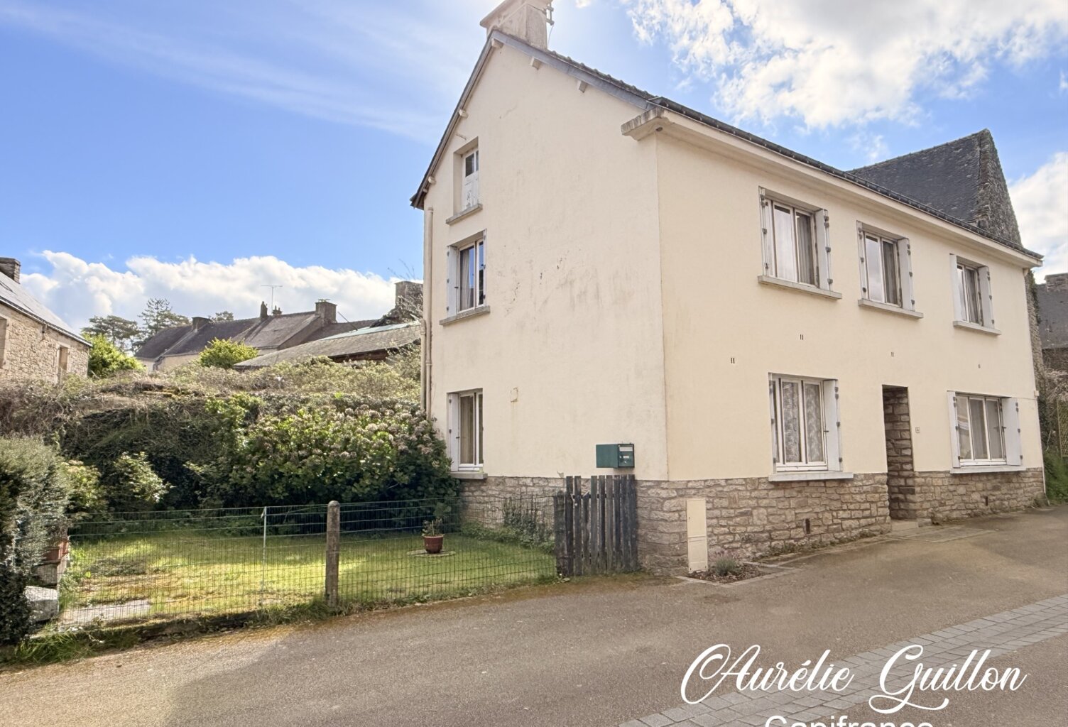 Maison de bourg – 112 m² – Saint-Servant – proche Josselin — photo 1