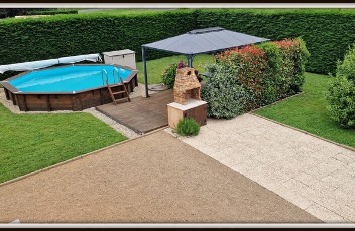 Maison à vendre 5 pièces SENNECE LES MACON (71)terrain clos 1600 m² piscine — photo 2