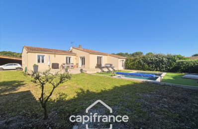 Maison à vendre 5 pièces 123m-ROQUEMAURE (30), piscine, sans vis-à-vis- terrain 900m² — photo du bien