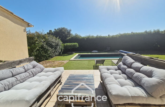 Maison à vendre 5 pièces 123m-ROQUEMAURE (30), piscine, sans vis-à-vis- terrain 900m² — photo 4