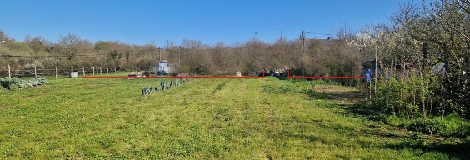 Terrain  1400 m² à vendre à Saint-André-des-Eaux (44117)