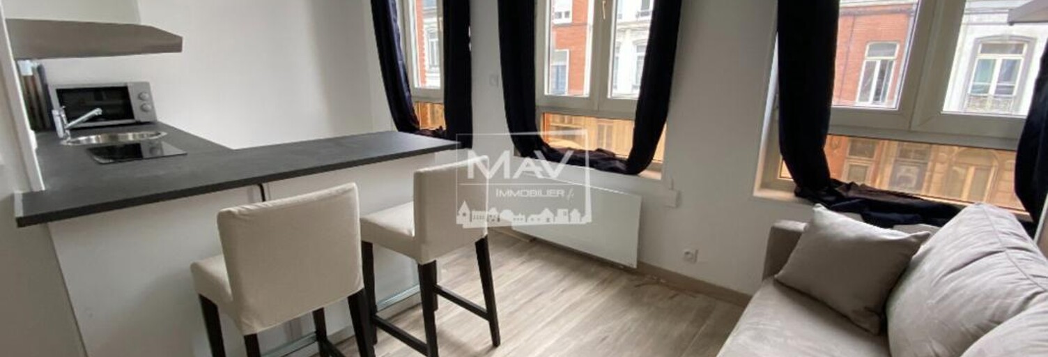 Appartement 1 Pièce 20 m² à louer à Lille (59000)