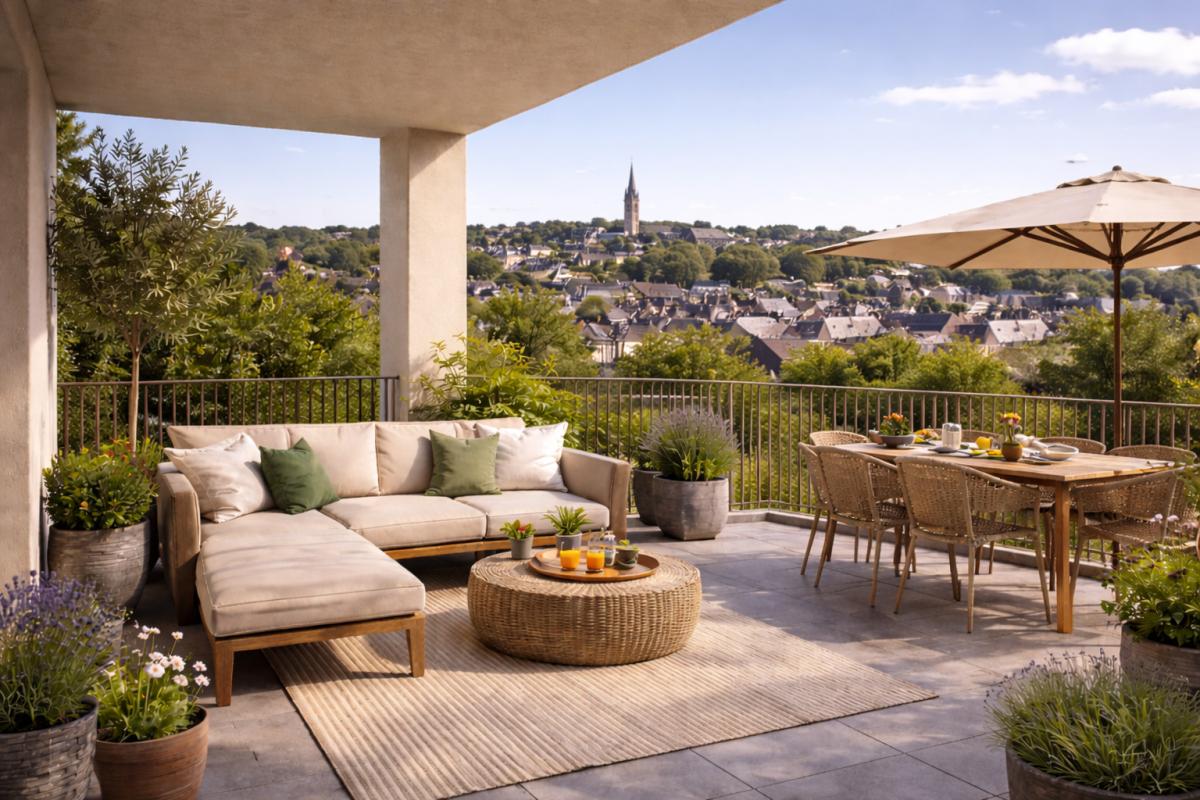 Appartement neuf 2 pièces 48 m²