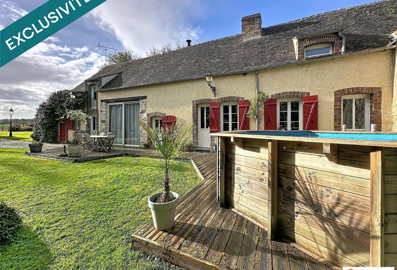 pleine campagne, jolie rénovation — photo 1