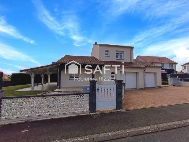 LELLING -3 CHAMBRES ET UNE PIECE SUPPLEMENTAIRE  VIE DE PLAIN-PIED  DOUBLE GARAGE — photo du bien