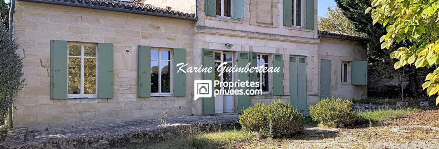 Maison 6 Pièces 183 m² à vendre à Saint-Émilion (33330)