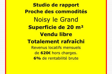 Appartement 1 pièces 120000 €