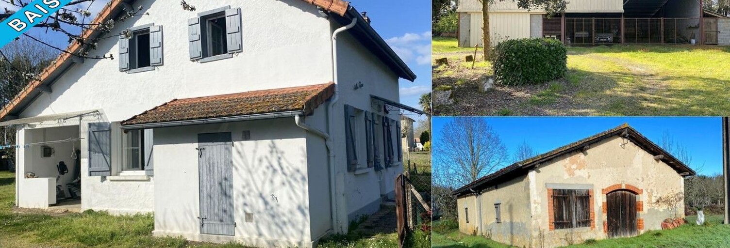 Maison 7 Pièces 101 m² à vendre à Saint-Justin (40240)