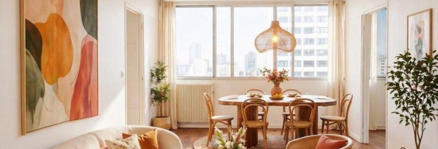 Appartement 4 Pièces 63 m² à vendre à Paris 13 (75013)