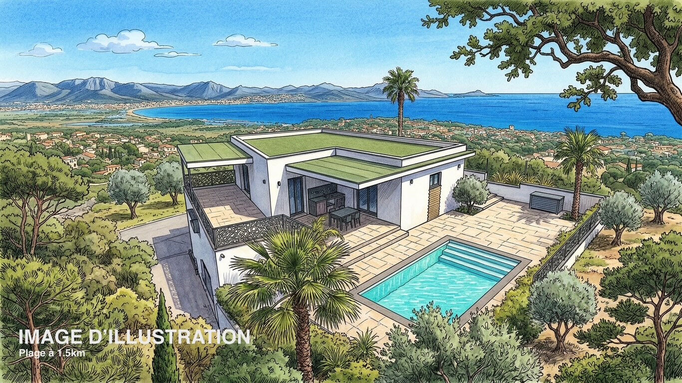 Villa / Maison  T5 à vendre Saint-Aygulf 83370