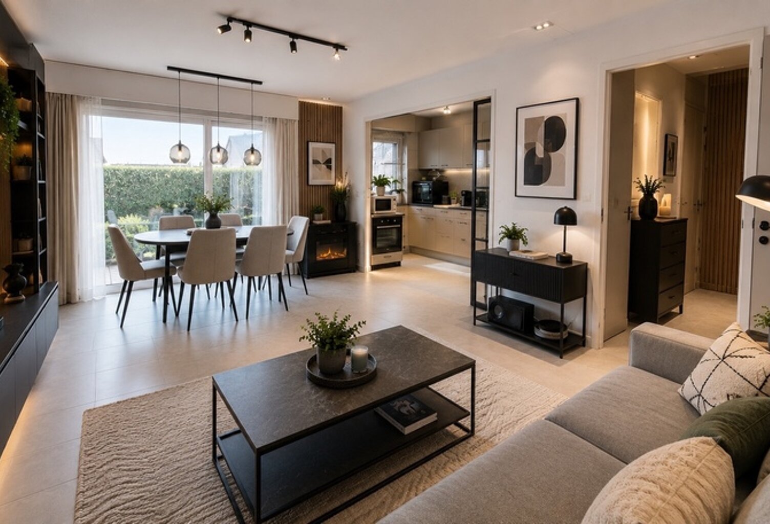 EXCLUSIVITÉ – T3 REZ-DE-JARDIN LUMINEUX AVEC DOUBLE TERRASSE, GARAGE ÉLECTRIFIÉ & VUE DÉGAGÉE – BASSENS — photo 1