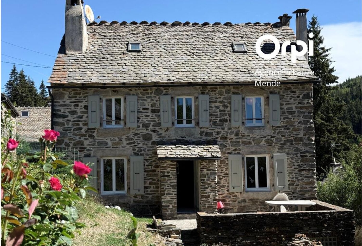 Authentique maison en pierre avec vue sur le Mont Lozère – cadre naturel d’exception — photo 1