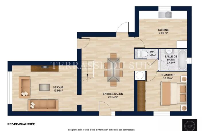 Maison 97m² , Jardin, Terrasse, Piscine sur Parcelle de 411m² - La Fourragère - Marseille 12ème — photo 4