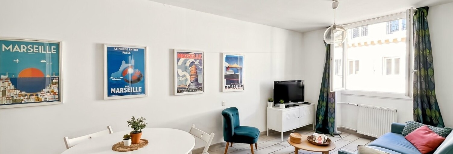 Appartement 2 Pièces 35 m² à vendre à Marseille 1 (13001)