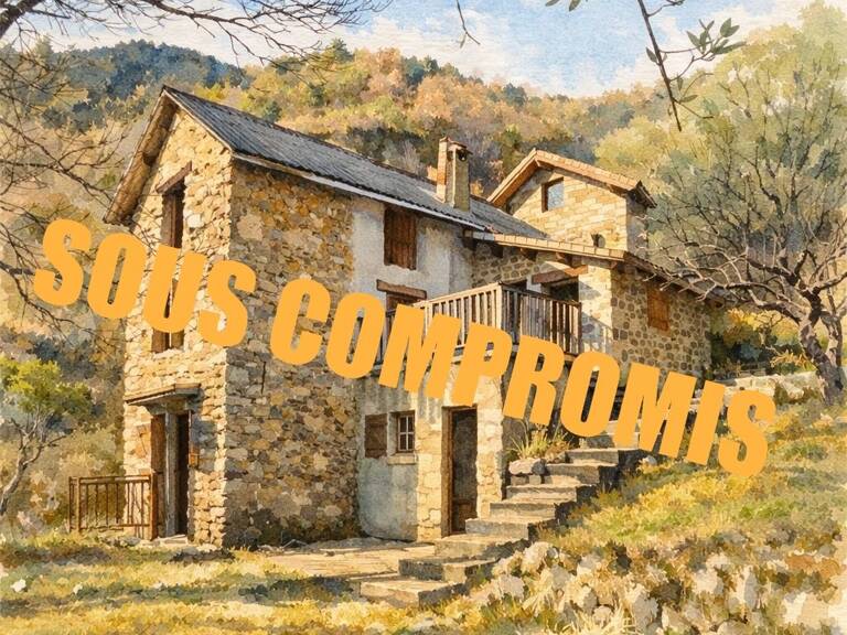 SOUS COMPROMIS - VALDEBLORE MAISON 94M² + GRANGES TERRAIN 9246 — photo 1