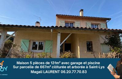 Maison 5 pièces de 131m2 avec garage et piscine sur parcelle — photo du bien