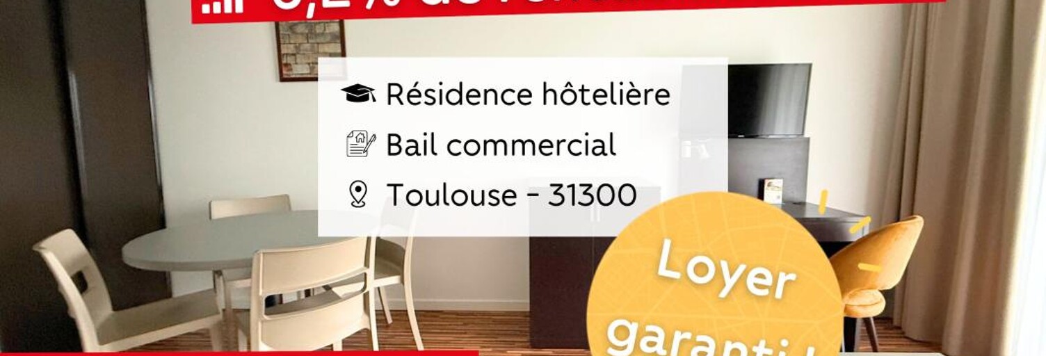 Appartement 2 Pièces 34 m² à vendre à Toulouse (31300)