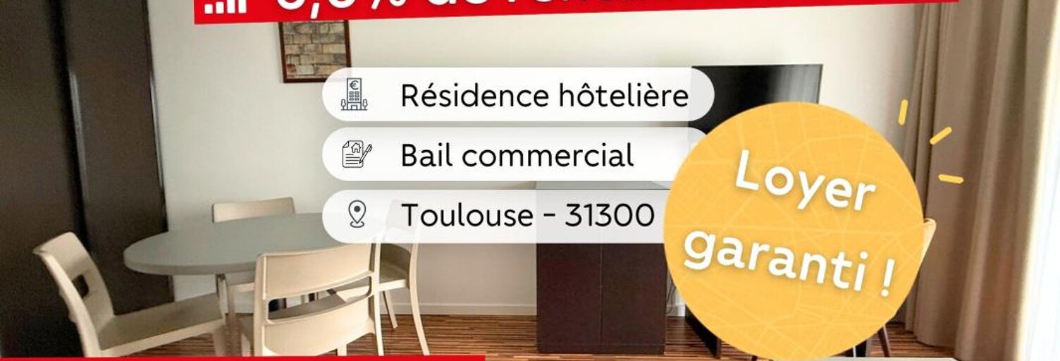 Appartement 2 Pièces 34 m² à vendre à Toulouse (31300)