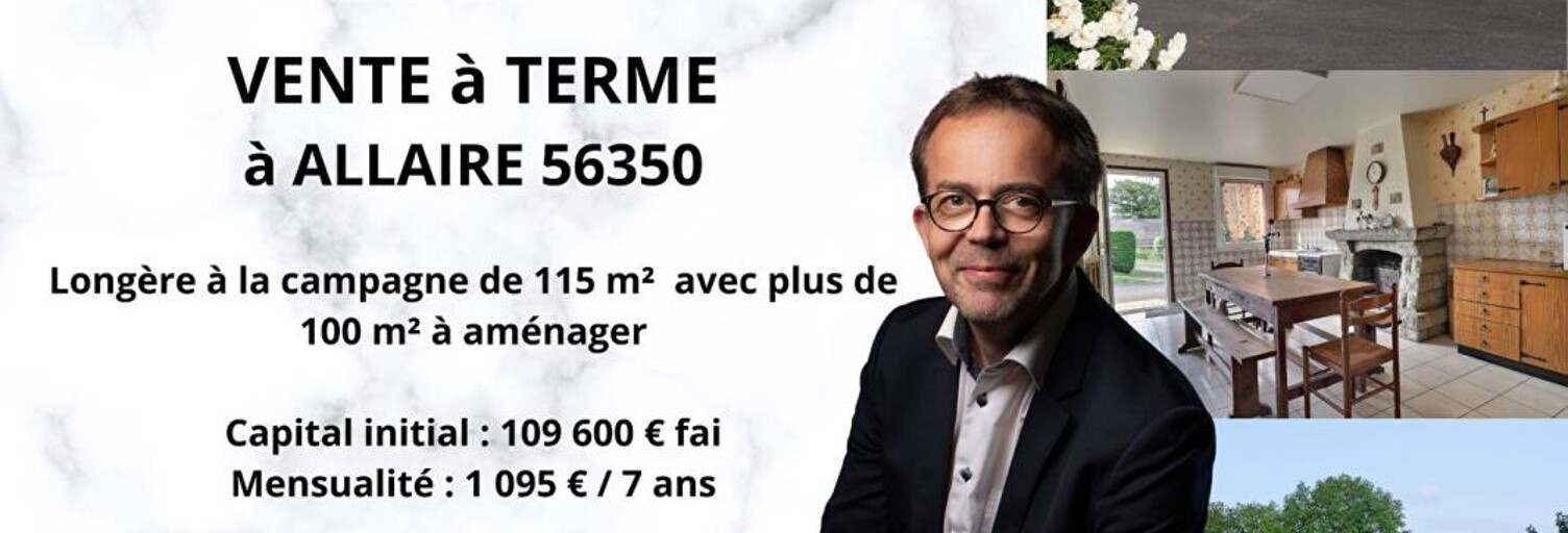 Maison 6 Pièces 115 m² à vendre à Allaire (56350)