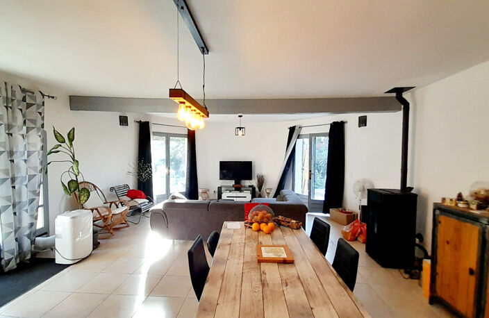 DEPT 13 - Orgon - maison doublée en pierre 4 chambres avec g — photo 4