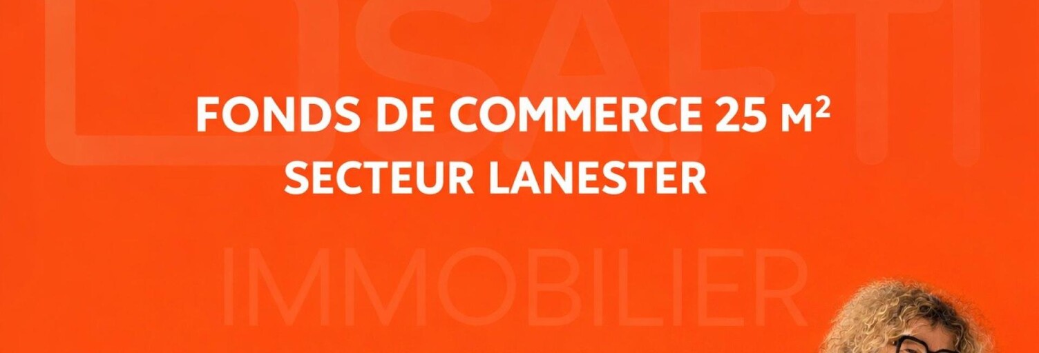 Commerce 1 Pièce 25 m² à vendre à Lanester (56600)