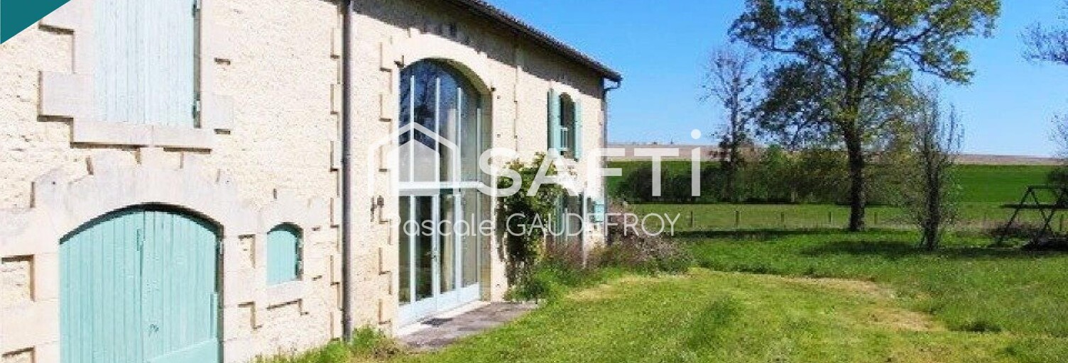 Maison 6 Pièces 186 m² à vendre à Mortiers (17500)