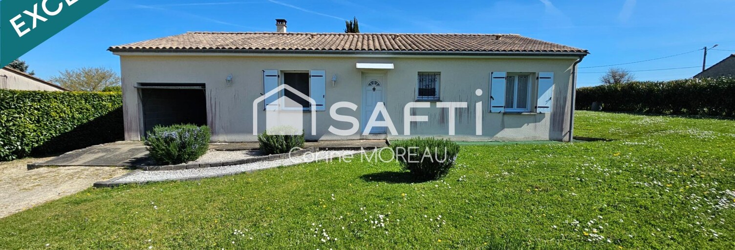 Maison 3 Pièces 88 m² à vendre à Châteauneuf-sur-Charente (16120)