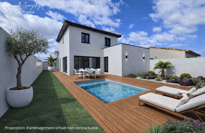Villa contemporaine 150 m² 5 pièces à BASSAN (34) — photo 5