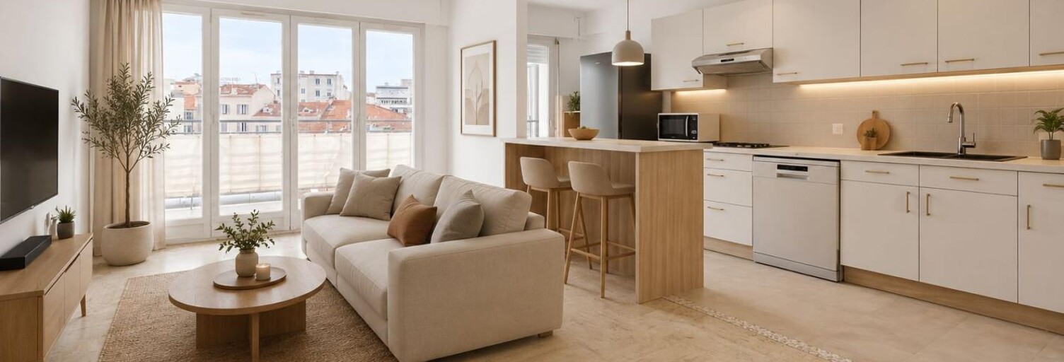 Appartement 2 Pièces 46 m² à vendre à Cannes (06400)