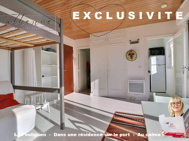 STUDIO baigné de soleil, dans une résidence sur le port proximité Plage du Nau — photo du bien
