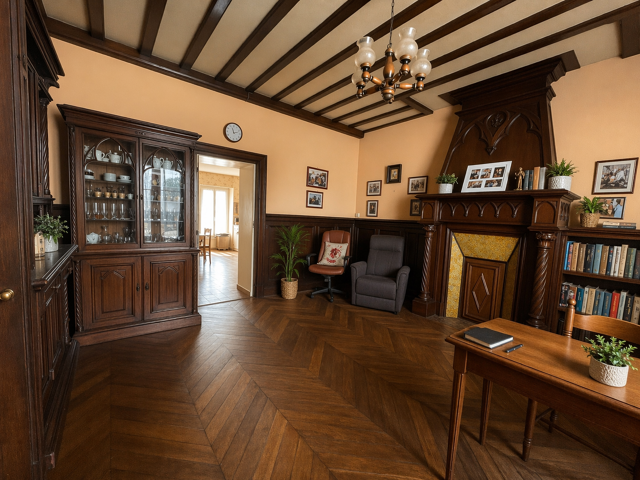 Elégante maison bourgeoise avec jardin — photo du bien