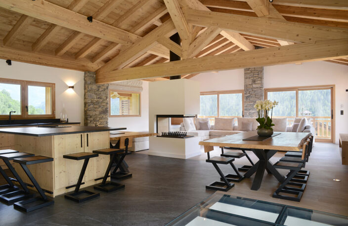 CHALET EXCEPTIONNEL DANS LA VALLEE DE HAUTE TARENTAISE — photo 2