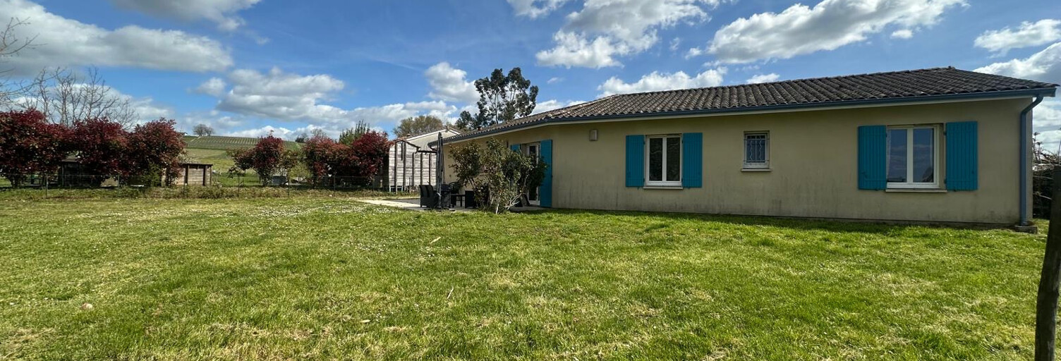 Maison 6 Pièces 100 m² à vendre à Loupiac (33410)