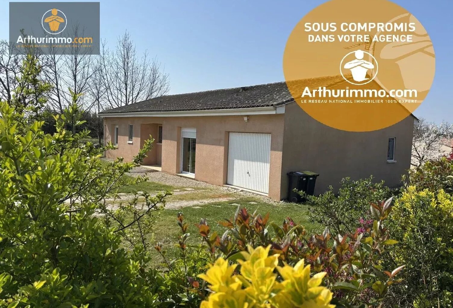 Maison de plain-pied sur l'axe Marmande-Casteljaloux — photo 1