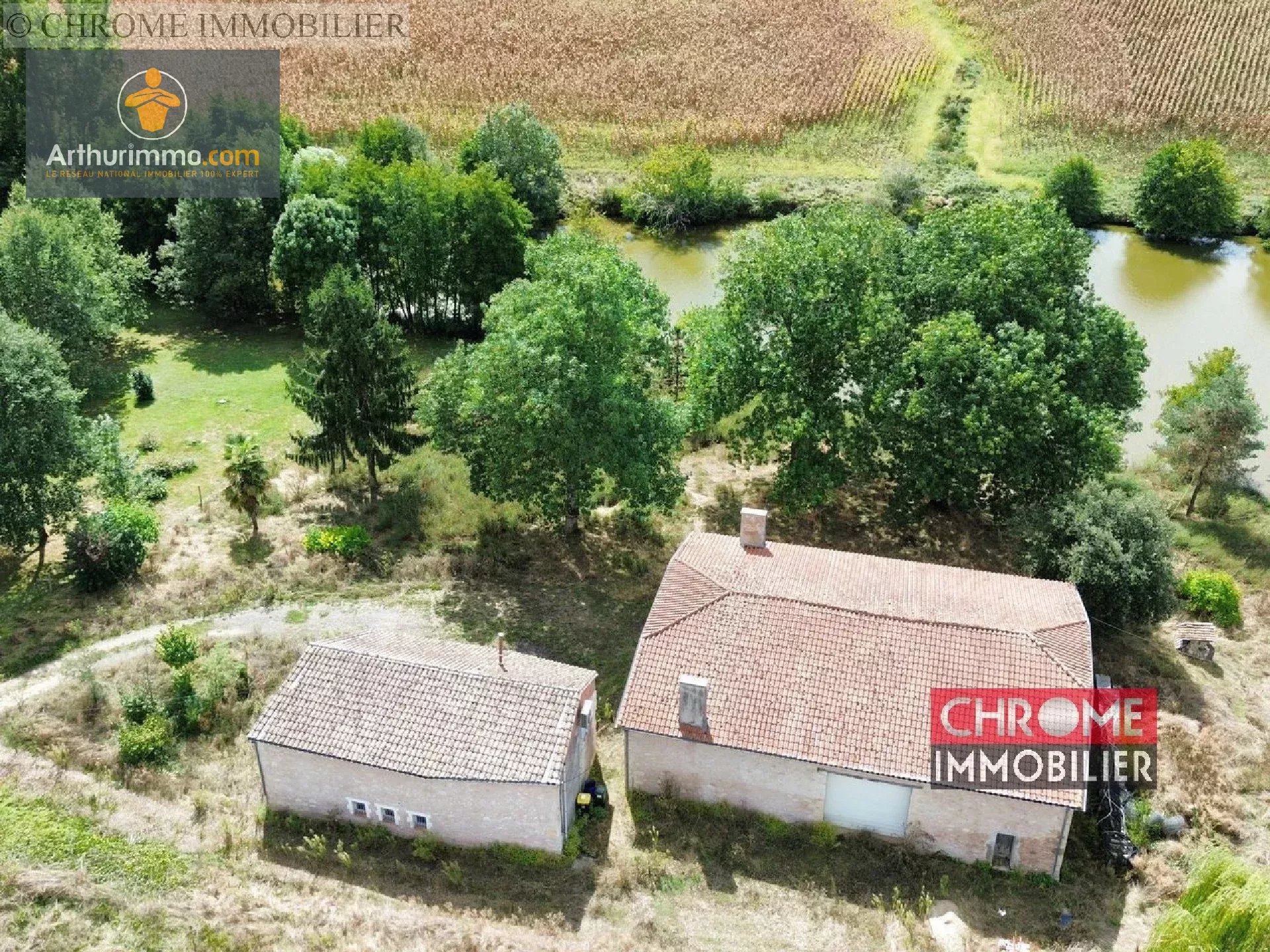 Maison 4 pièces 80 m² · à Saint-Vivien-de-Monségur · 80 m² · 211 000 €
