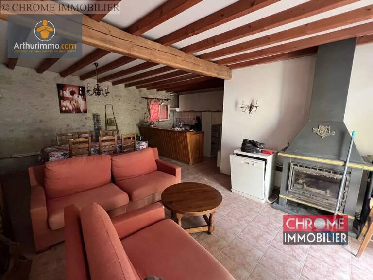 Maison en pierre + dépendance de 250m² avec vue sur étang — photo 1