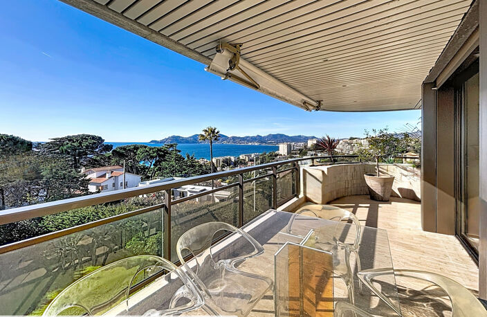 CANNES   CROIX-DES-GARDES   PENTHOUSE VASTES TERRASSES VUE M — photo 4