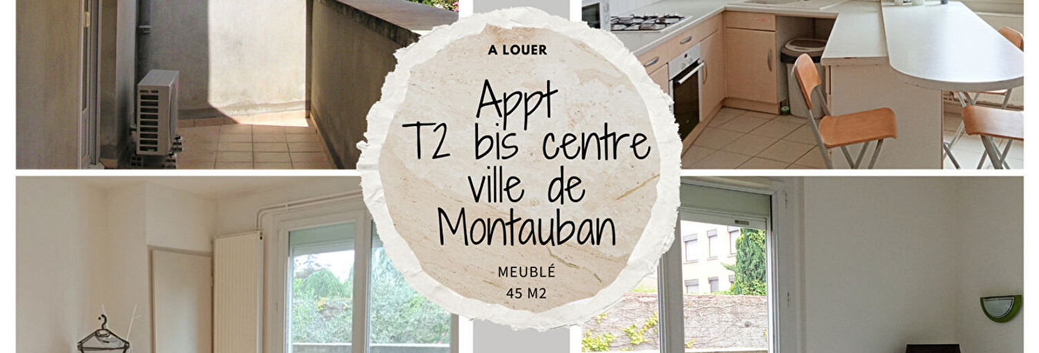 Appartement 2 Pièces 45 m² à louer à Montauban (82000)