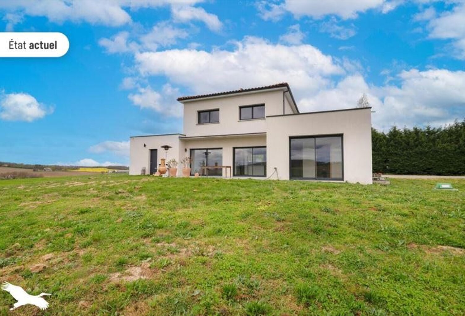 Contemporaine de 5 pièces principales — photo 1