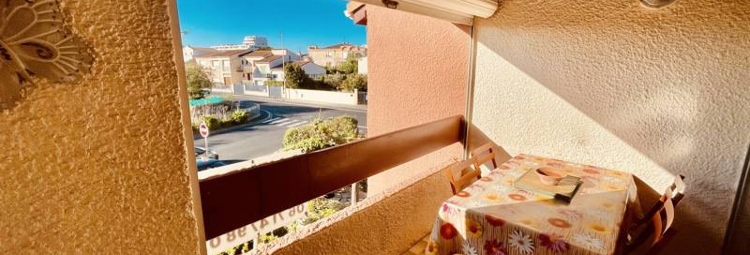 Appartement 2 Pièces 27 m² à vendre à Valras-Plage (34350)