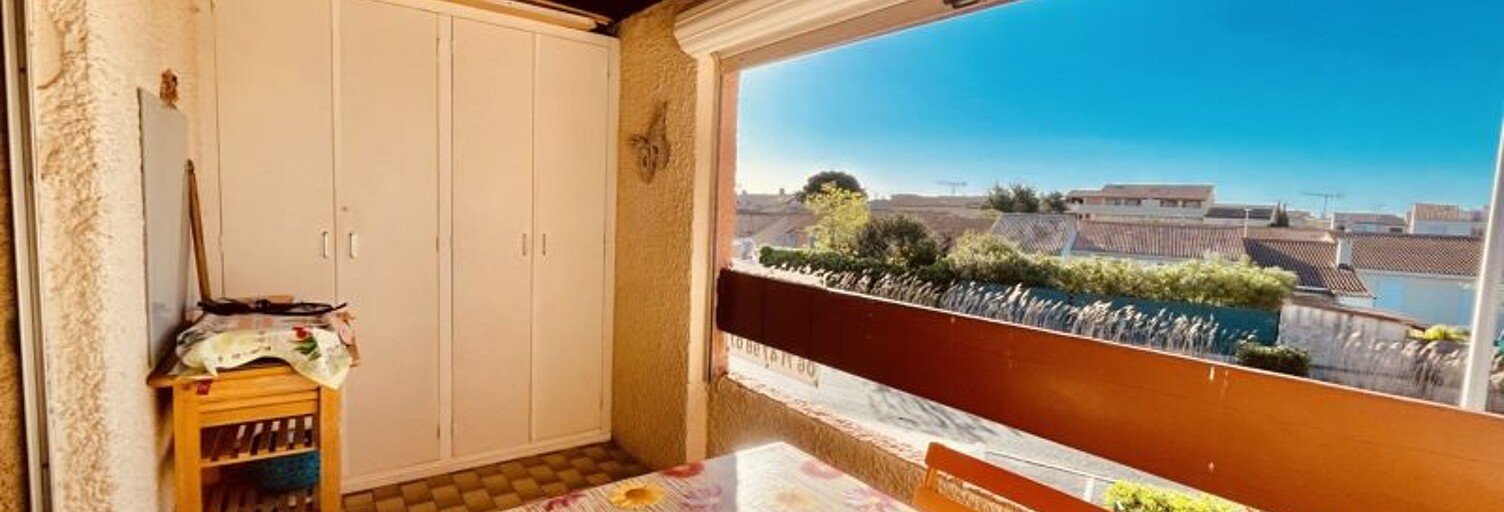 Appartement 2 Pièces 27 m² à vendre à Valras-Plage (34350)